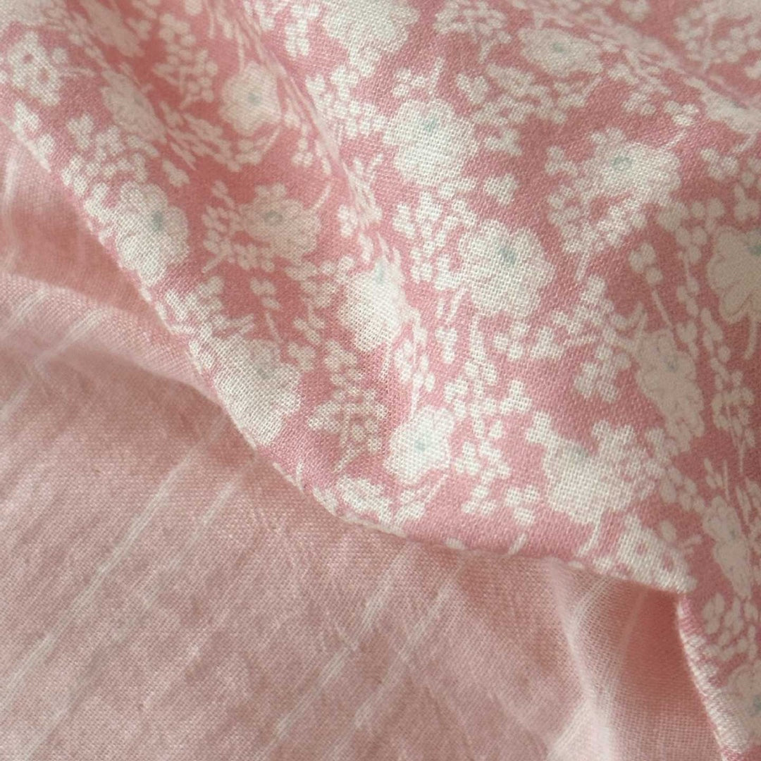 Washed Cotton-Linen Striped Patchwork Duvet Cover Set