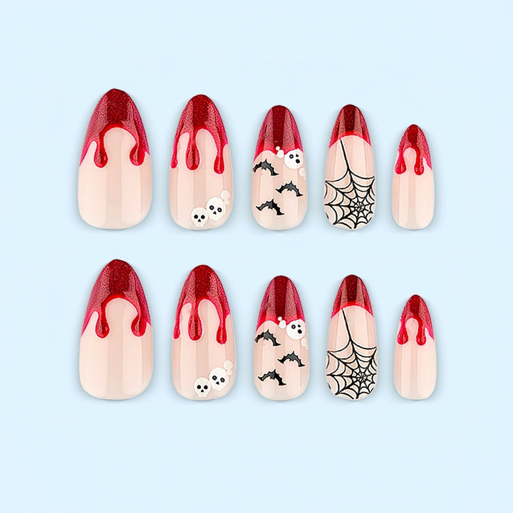 Halloween-style Kunstnagelset Stornfield