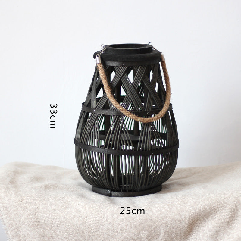 Handmade Rattan Lantern Stornfield