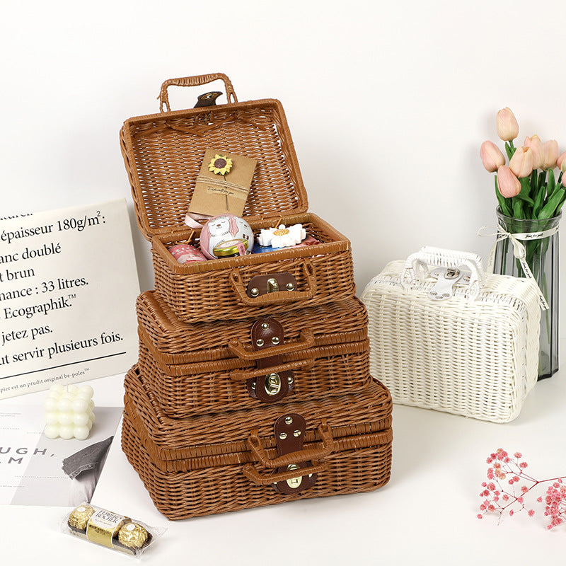 Decorative Woven Keepsake Box Stornfield