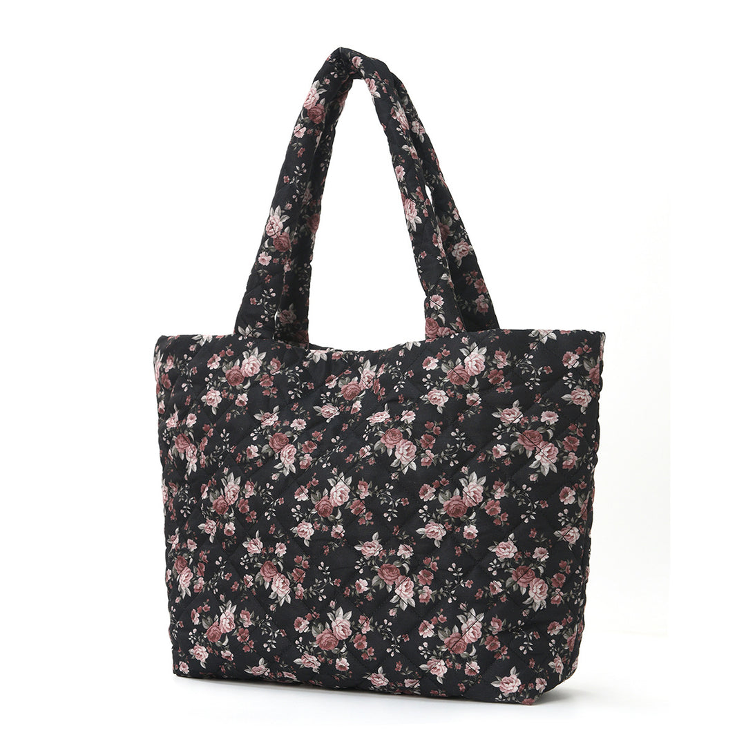 Trendy shopping bag with cute bear and strawberry design Stornfield