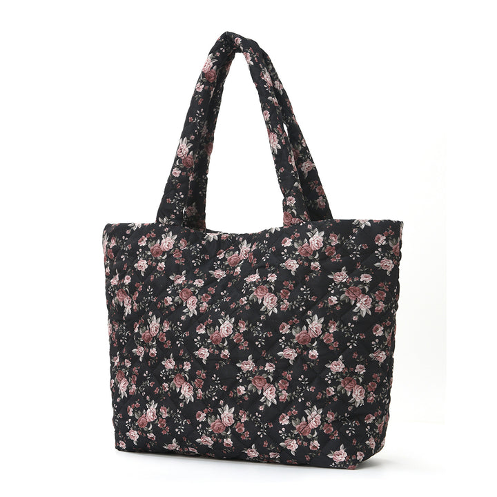 Trendy shopping bag with cute bear and strawberry design Stornfield