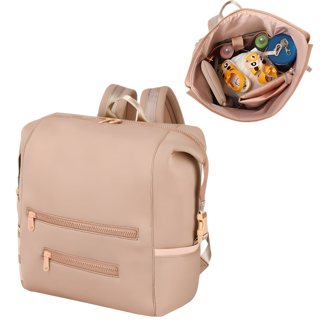 Multi-Functional Diaper Backpack with Insulated Bottle Holder Stornfield