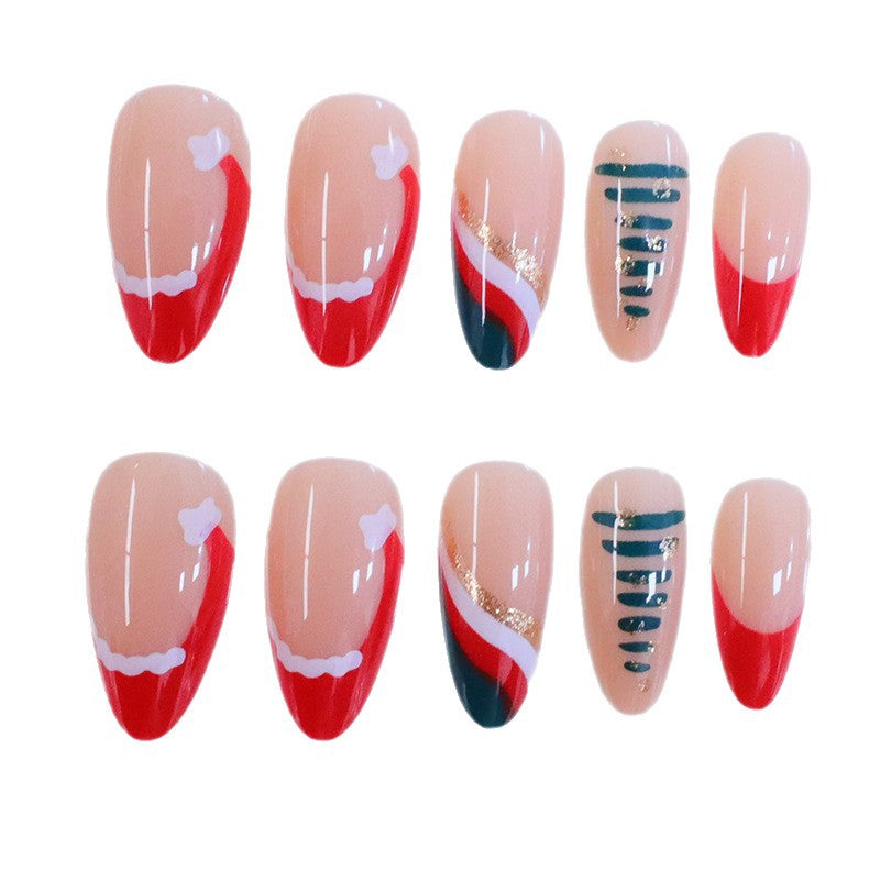 Artistic Holiday-Themed Nail Art Enhancements Stornfield