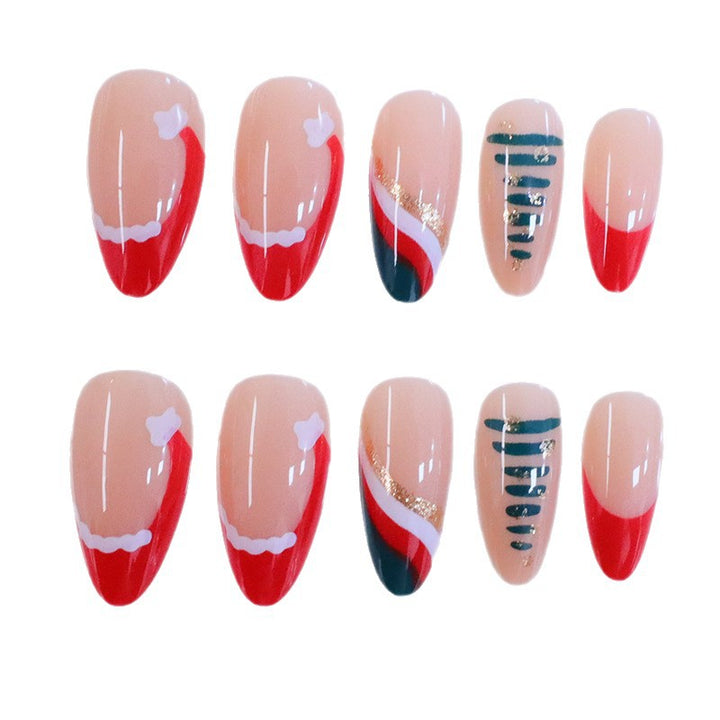 Artistic Holiday-Themed Nail Art Enhancements Stornfield