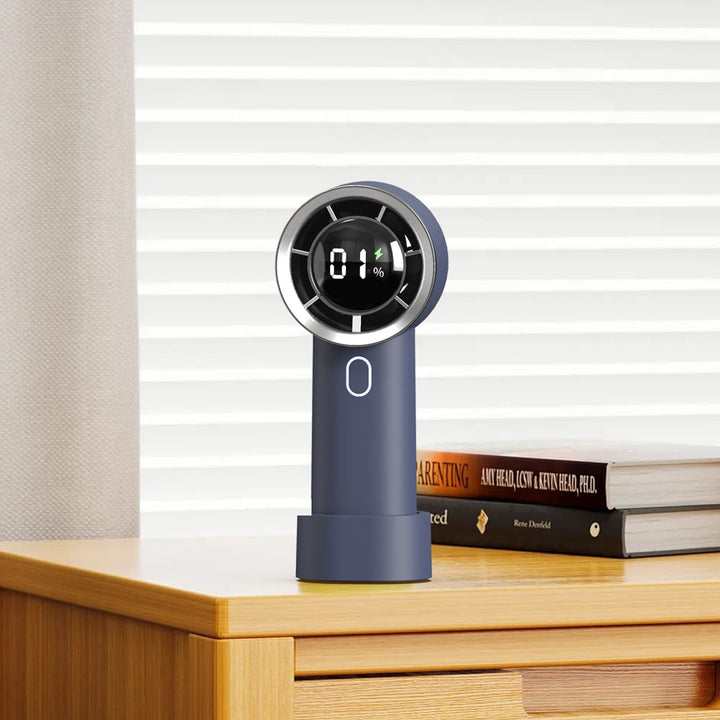 Rechargeable handheld fan. | Stornfield