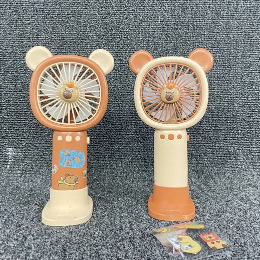 Unisex Portable Hand Fan in Cute Bear Design Stornfield