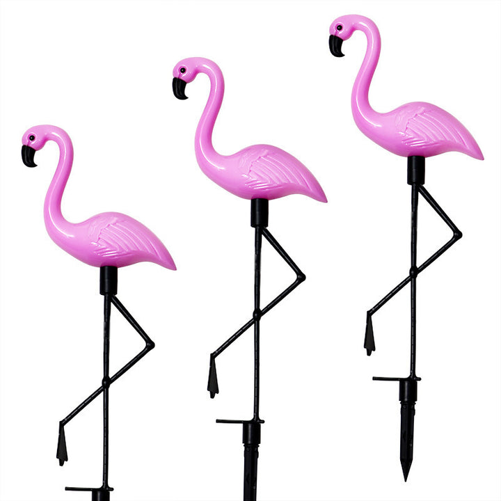 Articulated Flamingo Lawn Stake LED Accent Light With Adjustable Arm Stornfield