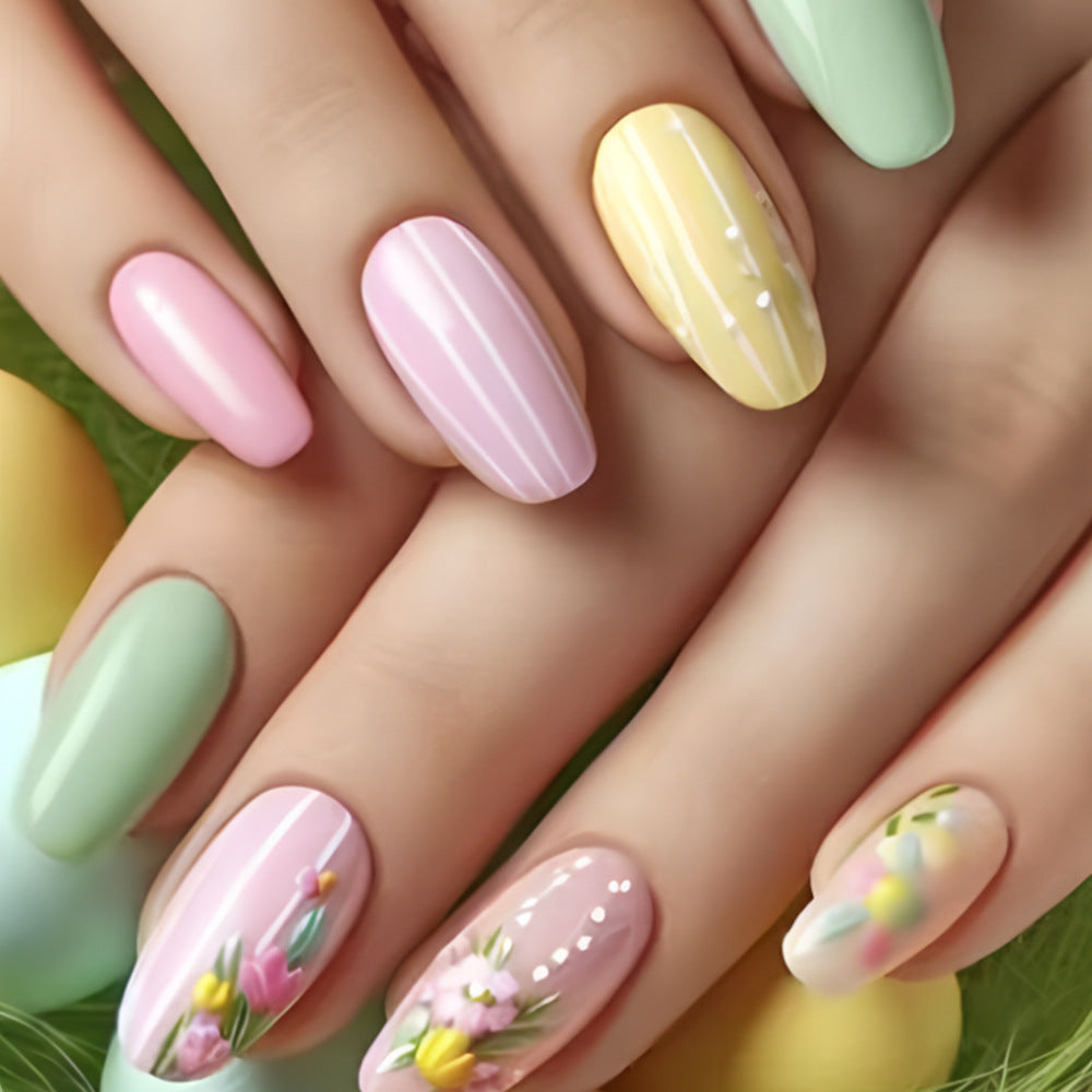 Floral Themed Nail Art Stornfield