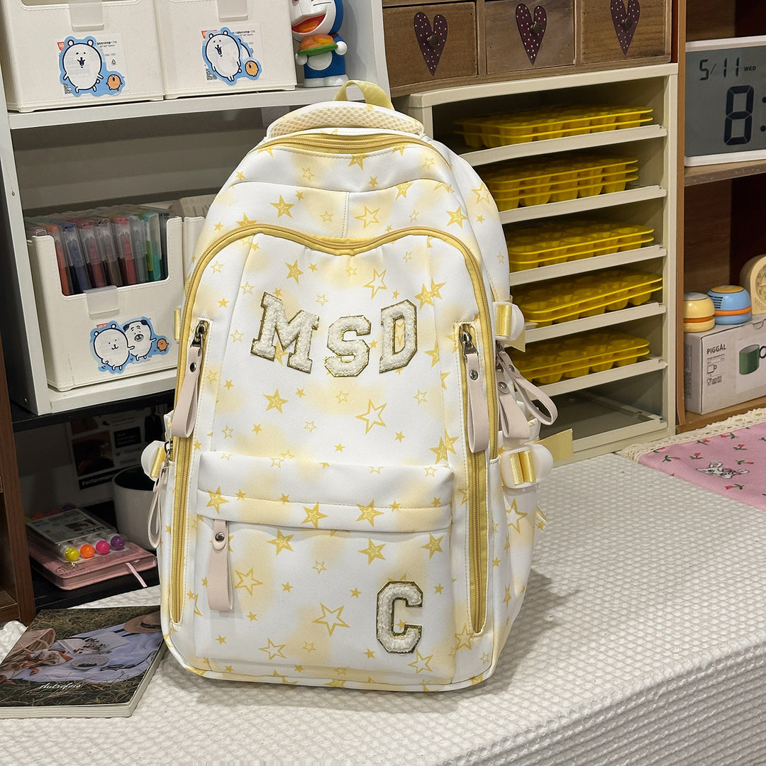 Stylish Graphic Print School Backpack Stornfield