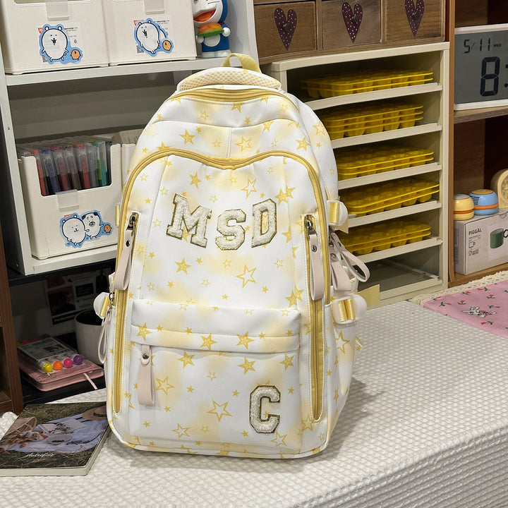 Stylish Graphic Print School Backpack Stornfield