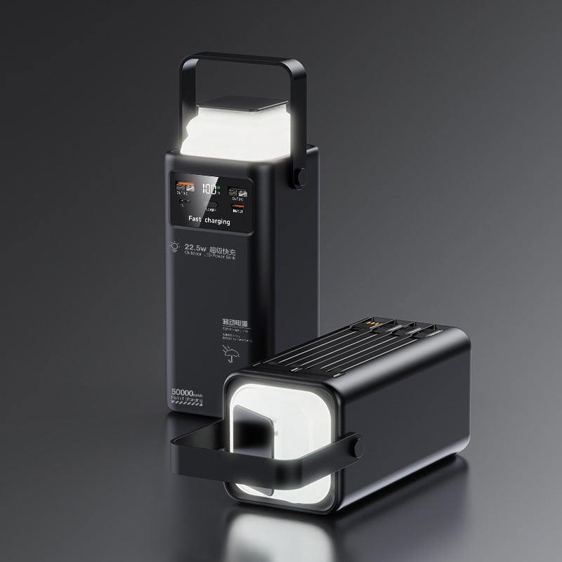 Multifunctional power bank with LED lighting Stornfield