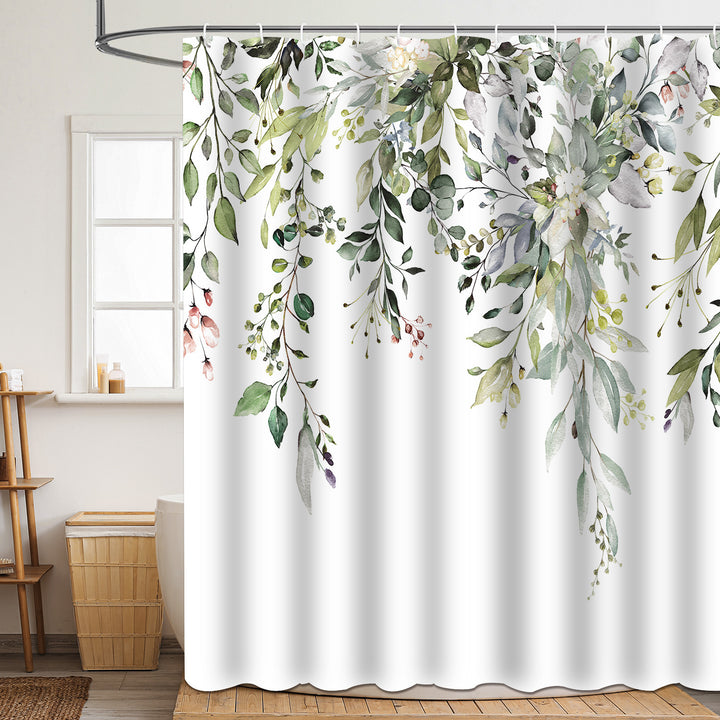 Floral Patterned Bathroom Shower Curtain Stornfield