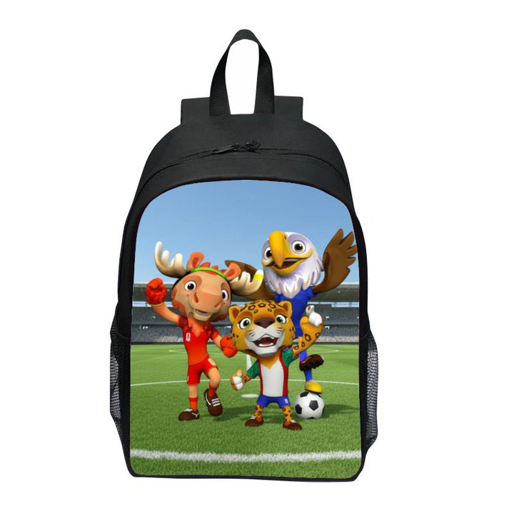 Backpack with Striking Sports Motif Stornfield
