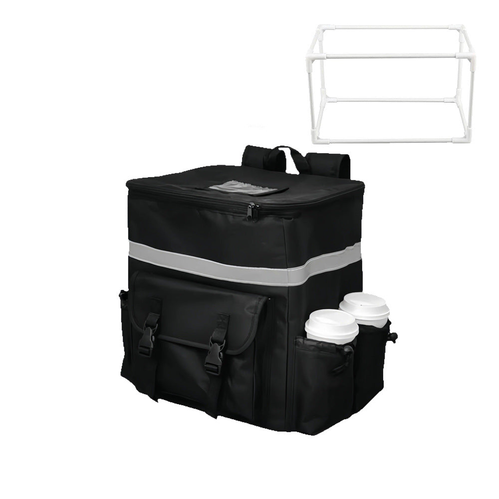 Women’s cooler bag with insulating carrying frame and drink holders Stornfield