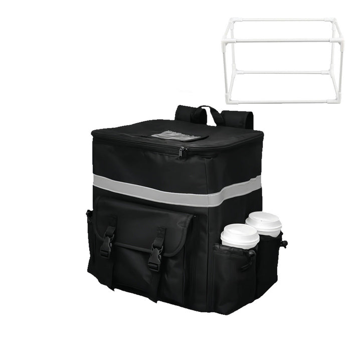 Women’s cooler bag with insulating carrying frame and drink holders Stornfield