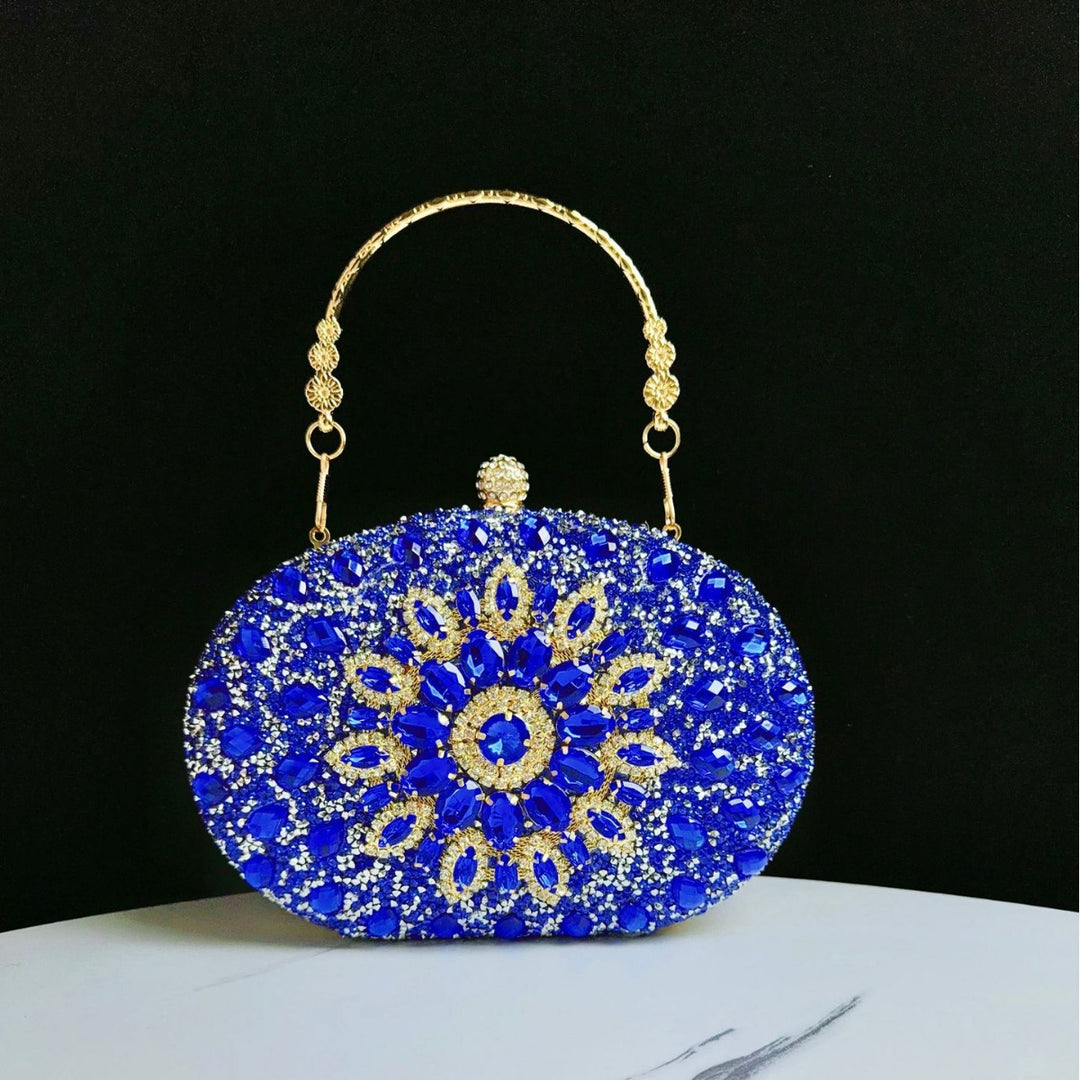 Decorative Bejeweled Evening Handbag