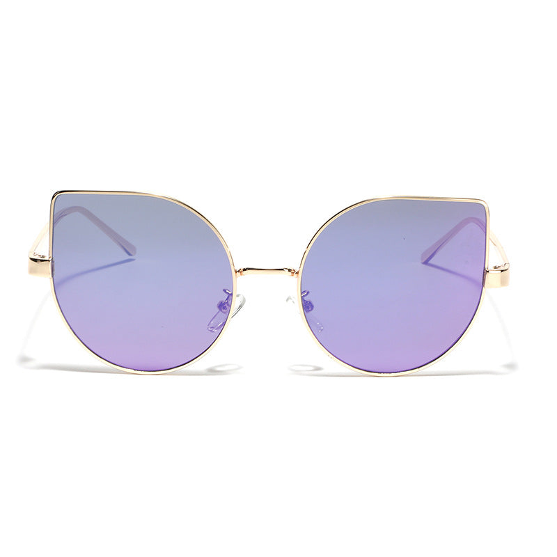 Ladies Cat-Eye Sunglasses with Polarized Lenses and Elegant Metal Frame Stornfield