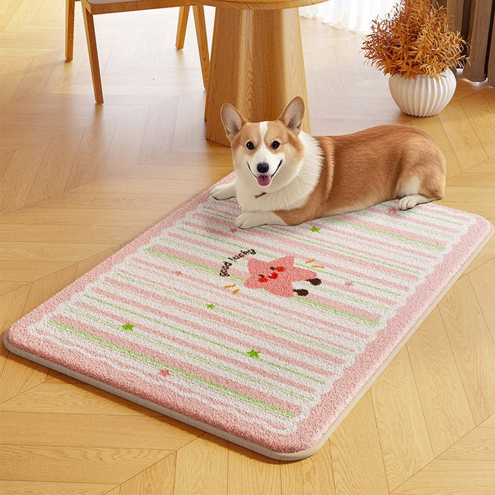 Cat-Themed Non-Slip Bath Mat for Bathroom