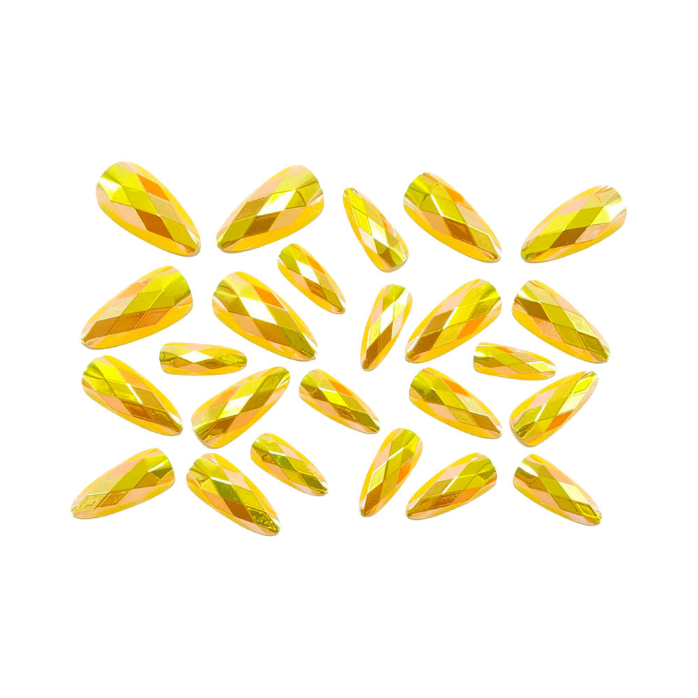 Artificial nails with elegant crystal design Stornfield