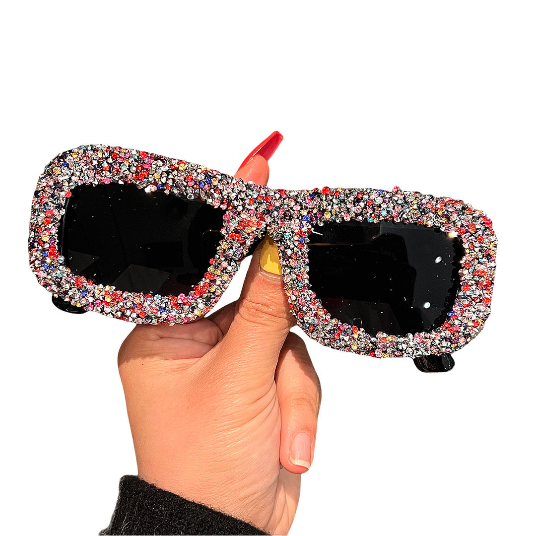 Ladies extravagant decorated Glamour sunglasses Stornfield