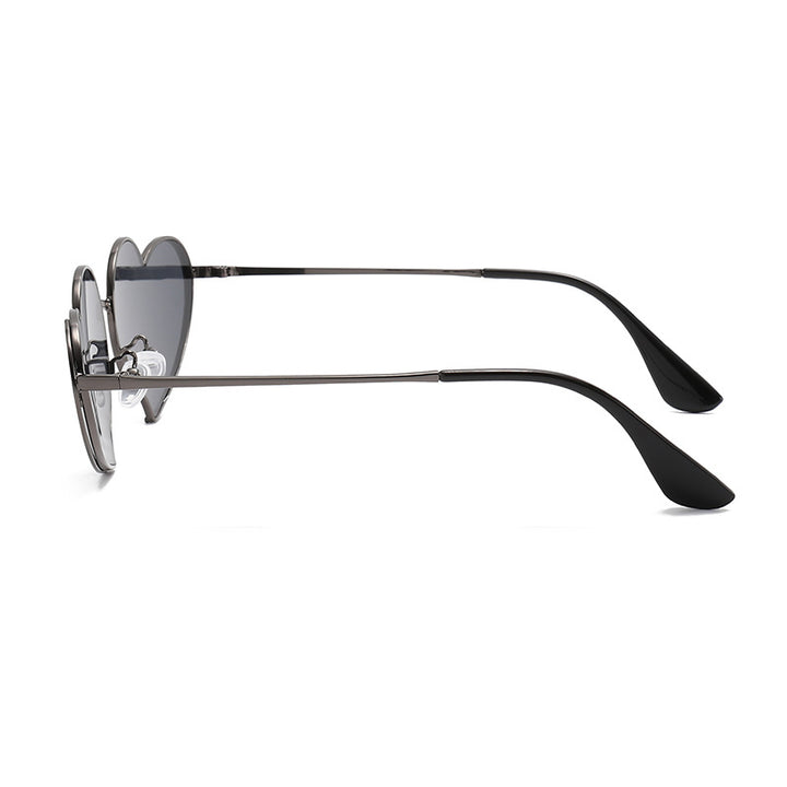 Ladies heart-shaped sunglasses with glamorous frame Stornfield