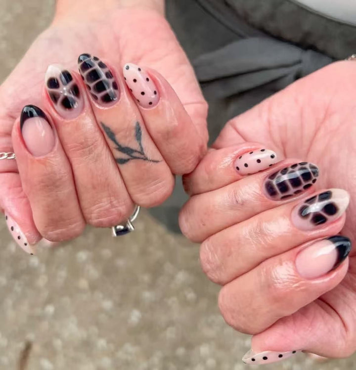 Creative Patterned Nail Art Enhancements Stornfield