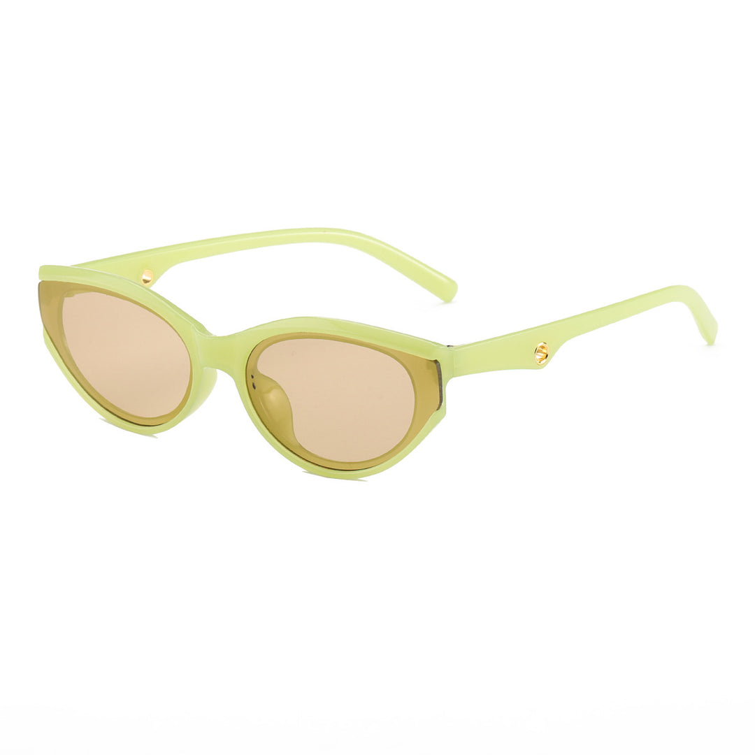 Women's Cat-Eye Sunglasses with Transparent, Modern Design Stornfield