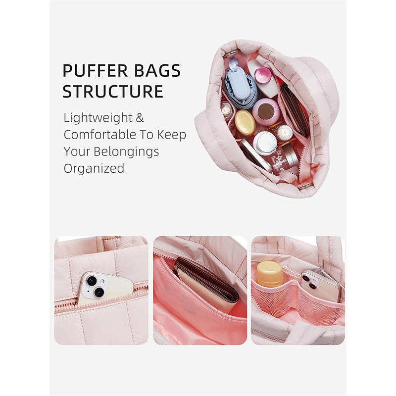 Padded Handbag with Removable Shoulder Strap Stornfield