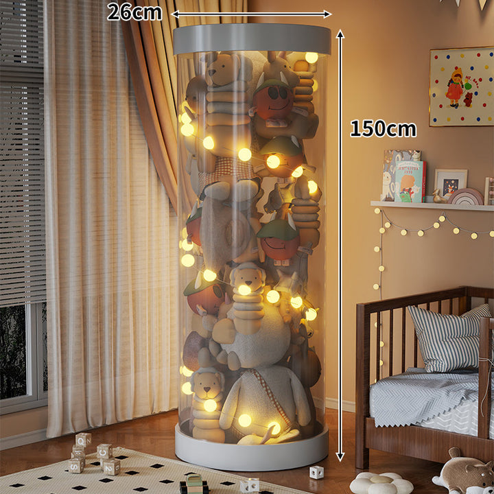 Vertical Clear Acrylic Toy & Plush Display Tower