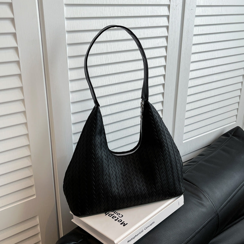 Textured Woven Shoulder Bag Stornfield