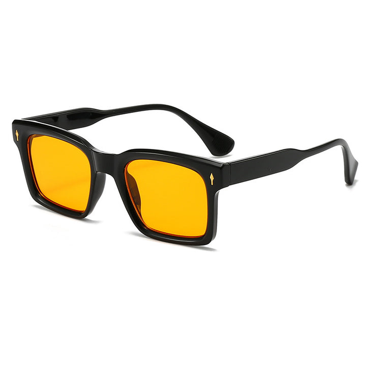 Ladies Rectangular Sunglasses in Elegant Tortoiseshell Design Stornfield