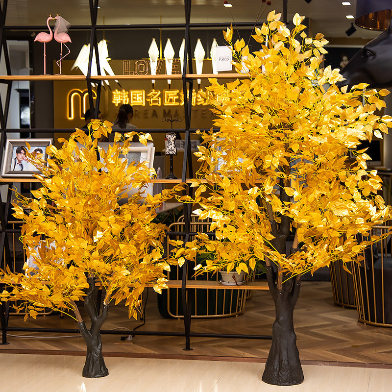 Artificial Yellow Leaf Tree Stornfield
