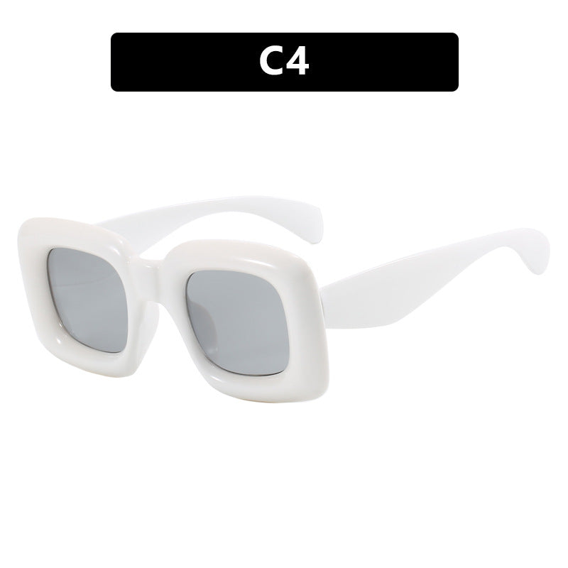 Women stylish square sunglasses with wide frame Stornfield