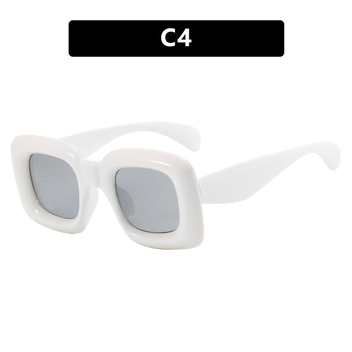 Women stylish square sunglasses with wide frame Stornfield