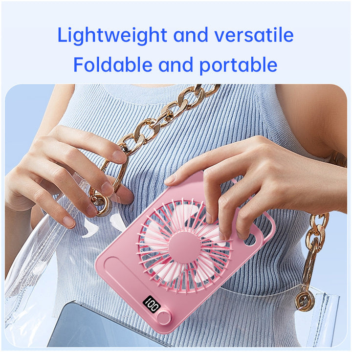 Women portable fan with digital speed control Stornfield