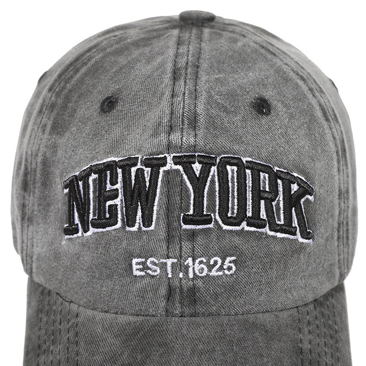 Men's Distressed Embroidered Dad Hat Stornfield