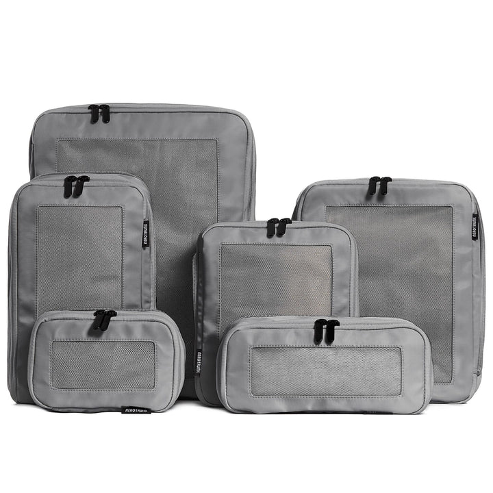 Unisex Storage Bags Set with Transparent Compartments Stornfield