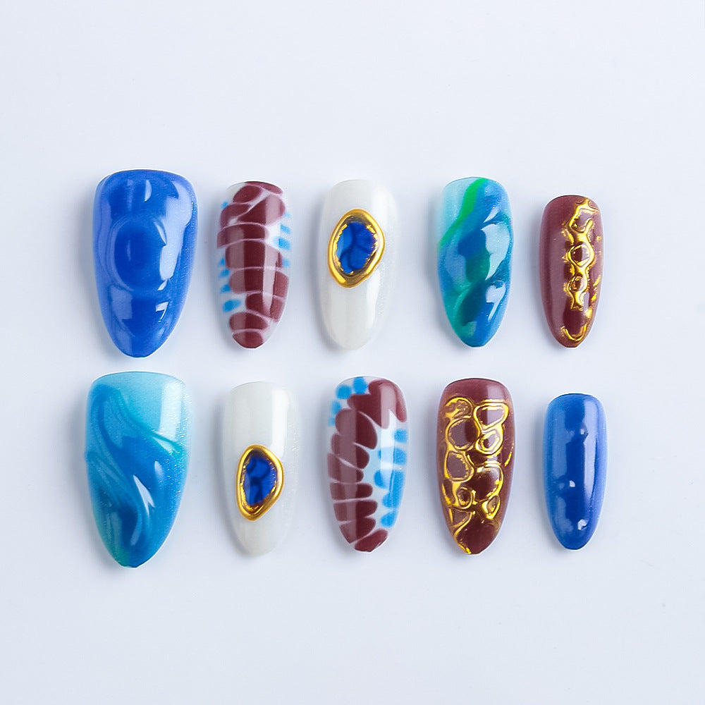 Artistic Press-On Nail Set Stornfield 1787542748