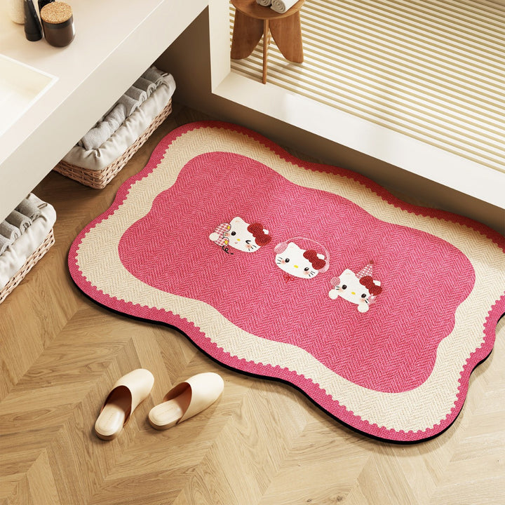 Cute Cartoon Character Bath Rug