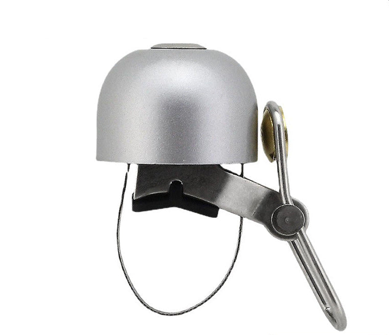 compact mini bicycle bell with stainless steel lever clamp Stornfield