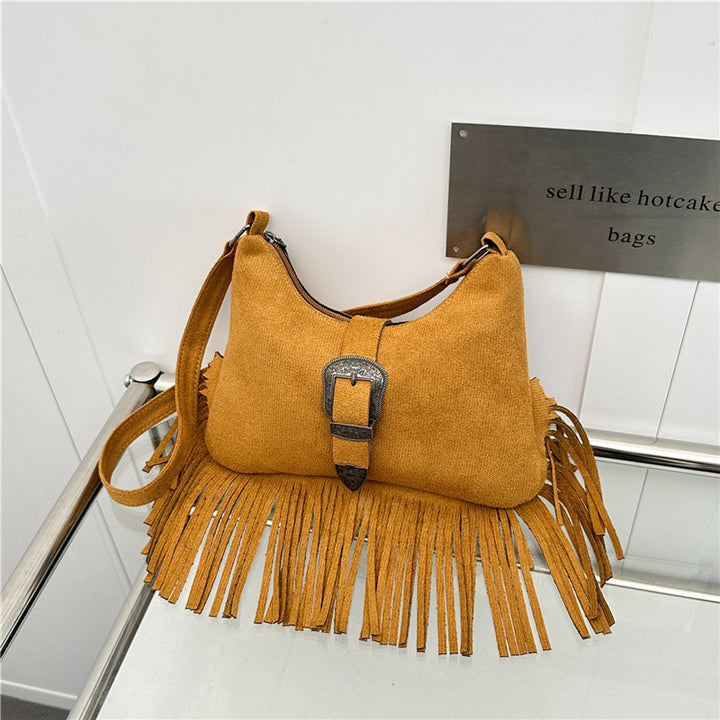 Bohemian Fringe Shoulder Bag