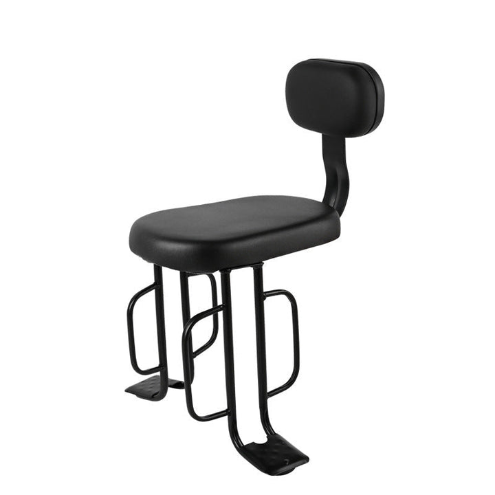 padded adjustable motorcycle passenger backrest and foldable footrest stool Stornfield