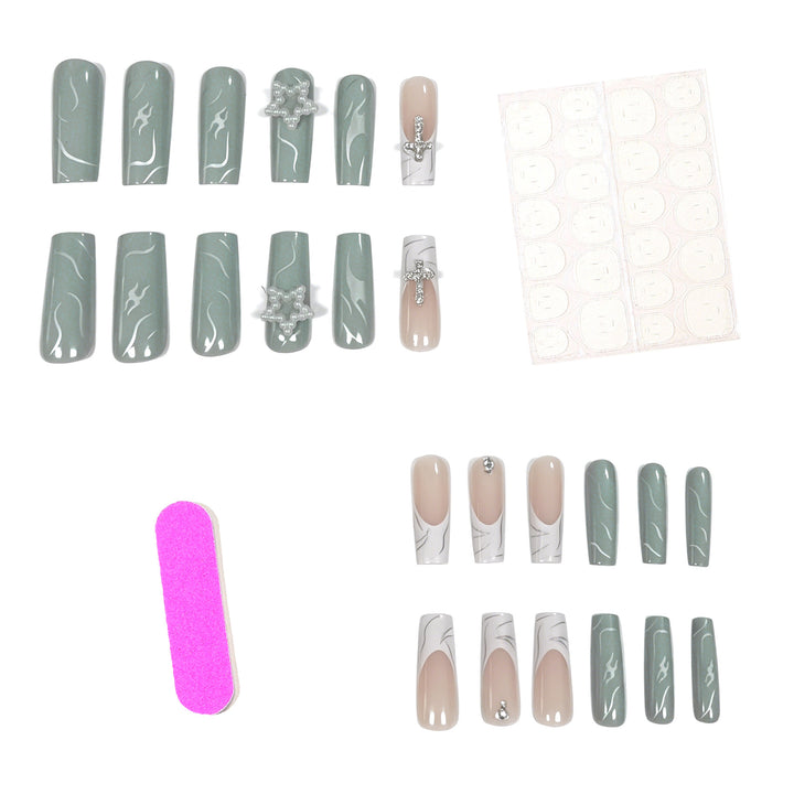 Elegant Decorative Acrylic Nail Enhancements Stornfield