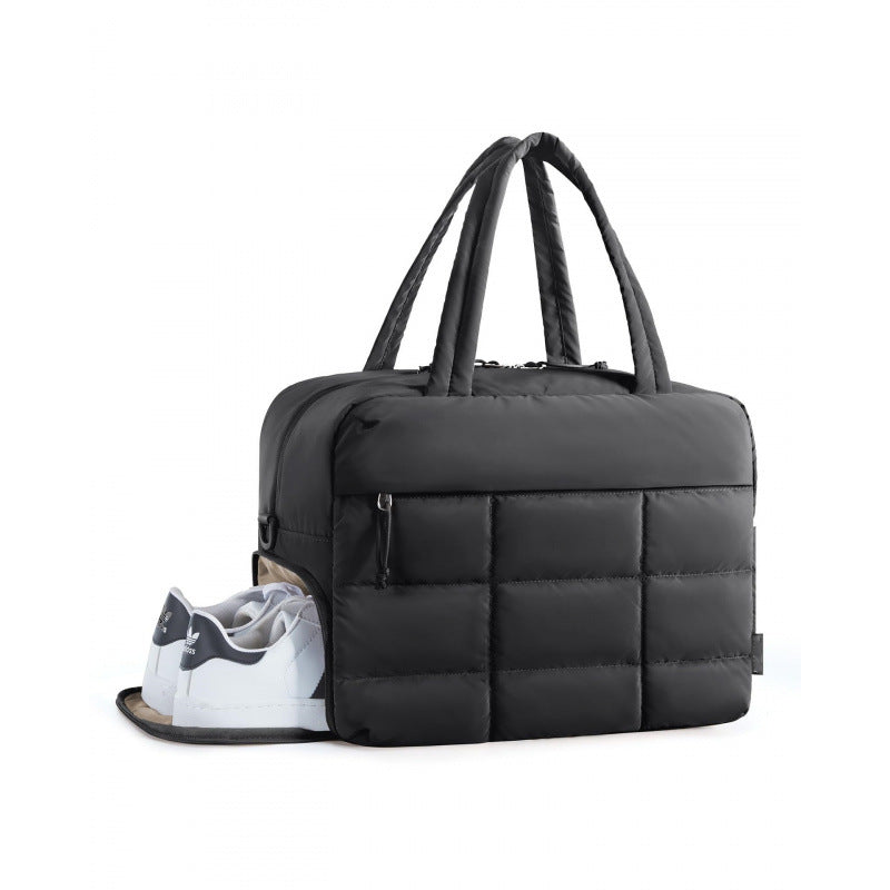 Multi-Functional Quilted Gym Duffel Bag Stornfield