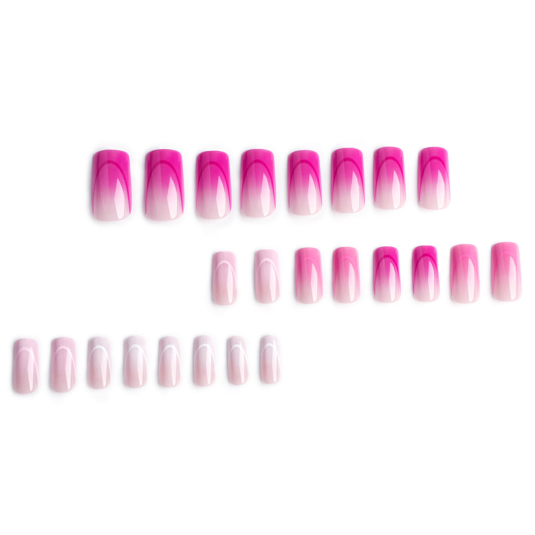Artistic nail extensions with elegant ombre effects Stornfield