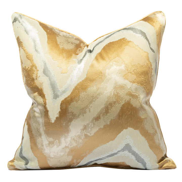 Luxurious Geometric Throw Pillow