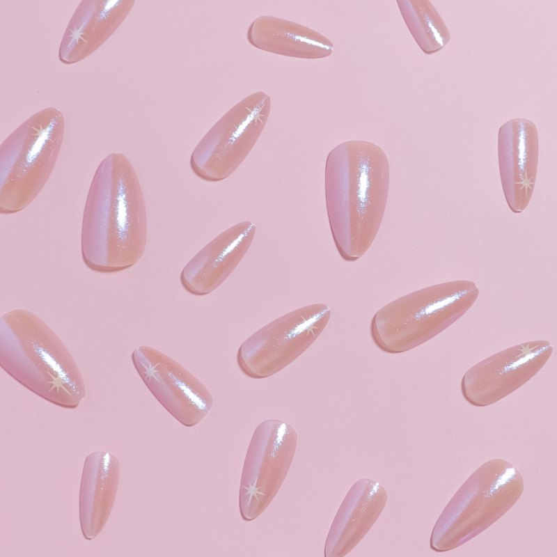 Glossy Nail Art Press-On Tips Stornfield