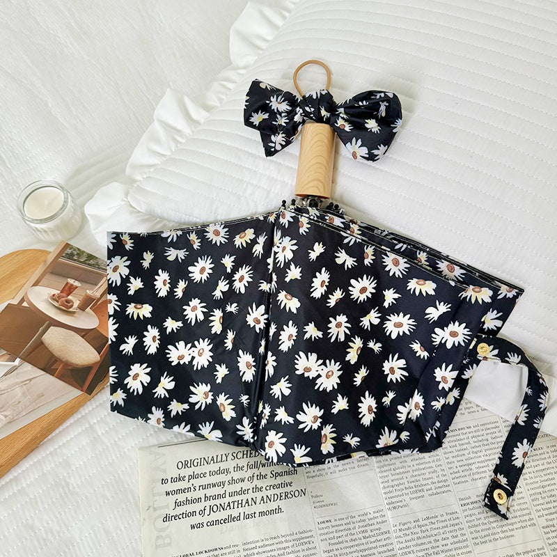 Women Foldable Shopping Bag with Charming Flower Design Stornfield