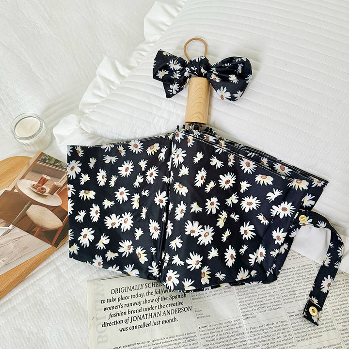 Women Foldable Shopping Bag with Charming Flower Design Stornfield